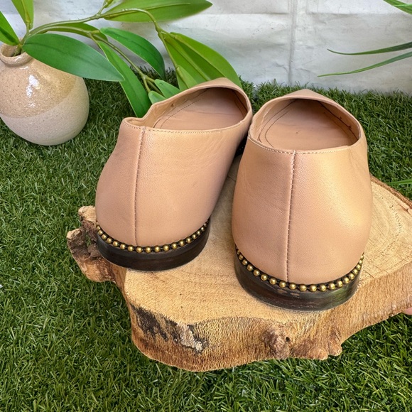 COACH beechwood leather flat shoes size 8.5 - Picture 12 of 12